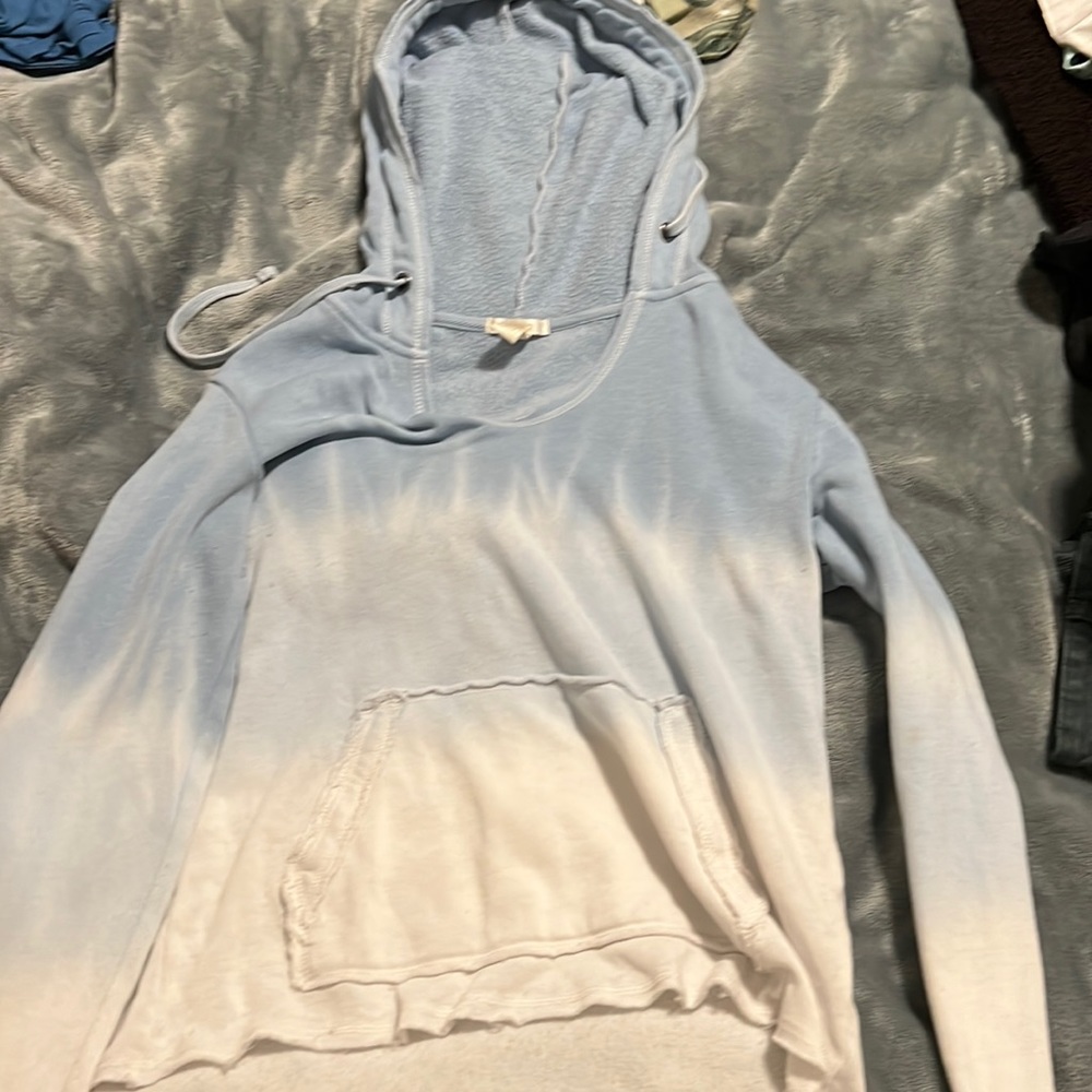 blue and white